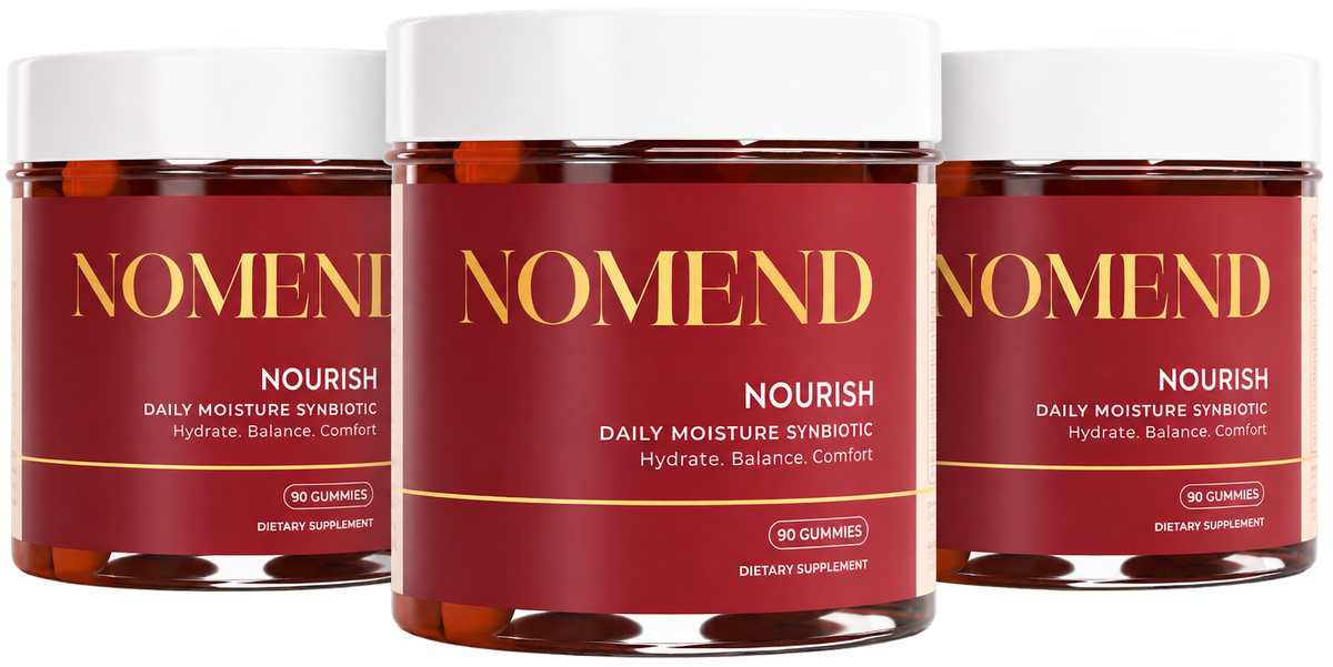 3 Nomend Nourish jars