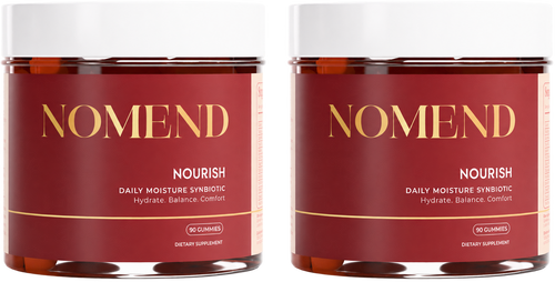 2 Nomend Nourish jars